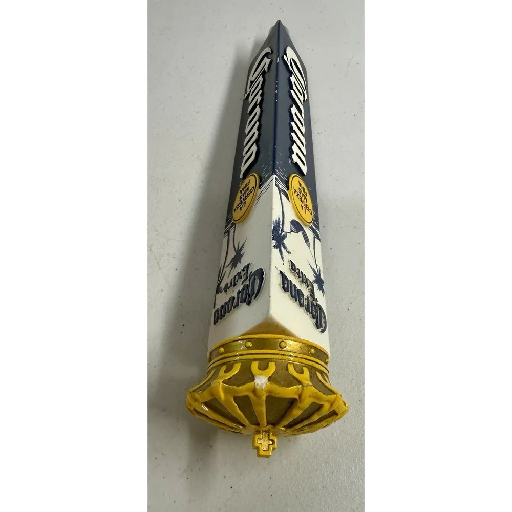 Corona Extra Beer Tap Handle Gold Crown Topper Keg 12